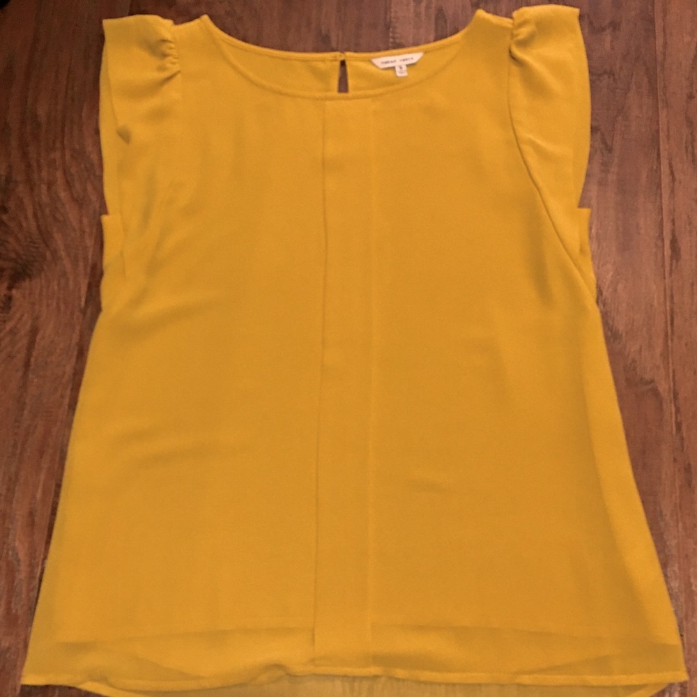 Mustard Color Blouse